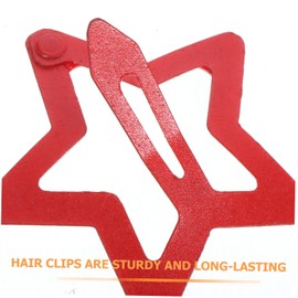 COLLBATH 20pcs Star Hair Clips Fashionable Metal Hair Pins for Women Hair Accessories for Girls 8-12