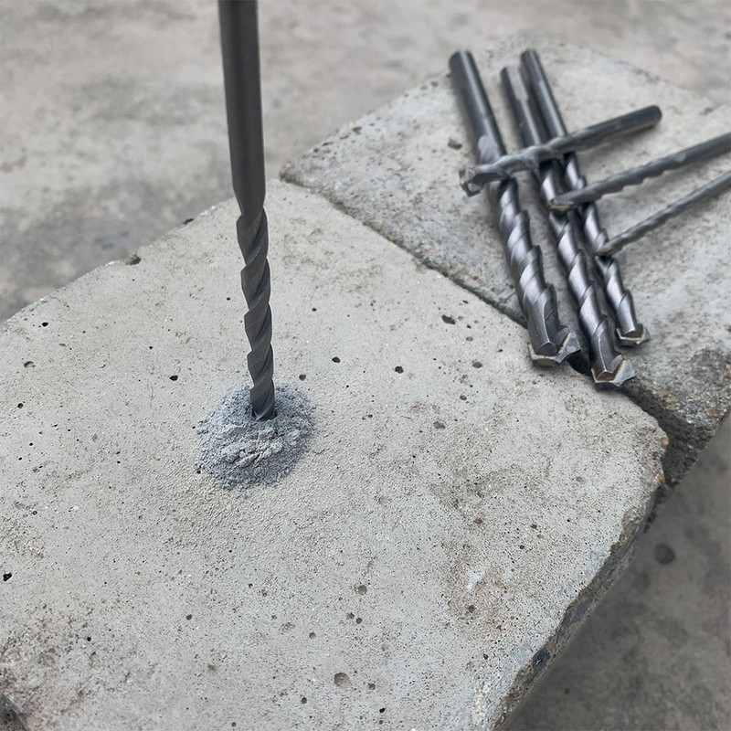 COMOWARE Concrete Drill Bit Set 7pcs, 3/16"-1/2", Masonry Drill Bit