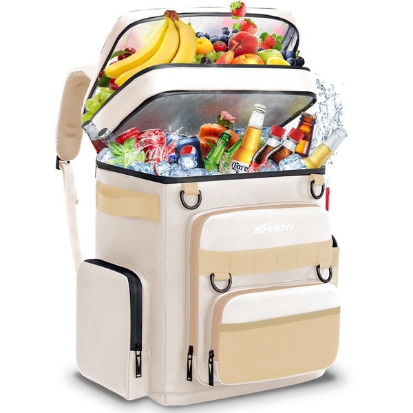 Backpack Cooler Insulated Leak Proof for Men Wowen 50 Cans