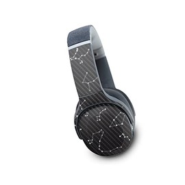 MightySkins Carbon Fiber Skin Compatible with Skullcandy Crusher Evo Wireless - Constellations | Protective, Durable Textured Carbon Fiber Finish | Easy to Apply | Made in The USA