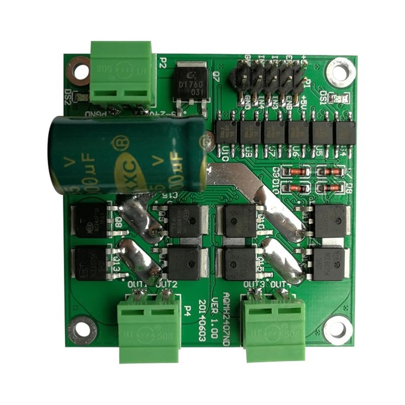 12/24V 7A 160W Dual DC Motor Module Drive Board,H Bridge