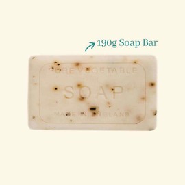 The English Soap Company Vintage Seaweed Soap Bar - Luxury Shea Butter Soap with Fresh Marine Fragrance - Moisturising, Vegan, Plastic-Free, Sustainable & Gift Ready - 190g
