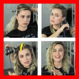 Waflera Onduladora Cabello Ondas Profundas Sirena Pelo Beach                                                                                          