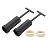 sourcing map G9 Light Socket Rings Lamp Shade Holder Adapter