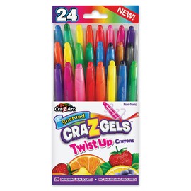 Cra-Z-Art CRA-Z-Gels Scented Twist-Up Crayons - 24 Count