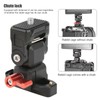 Camera Quick Release Plate 360° Adjustable Monitor Aluminum Alloy Holder