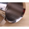 304 Stainless Steel Double-layer Manual Foamer for Milk Coffee, etc.