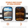 [Pair] Manual Adjusted Tow Towing Mirrors Side Mirrors Compatible with