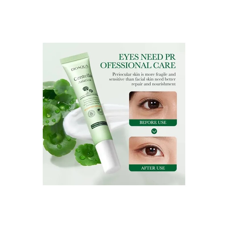 Crema Contorno Ojos Centella Asiática Antiojeras Antiarrugas Tipo De Piel