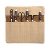 Angus Stoke knife roll bag, genuine buffalo leather - chef's