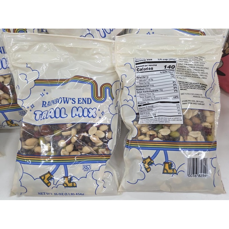 Trader Joe Rainbow’s End Trail Mix 16oz 454g (Two Bags)
