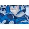 DRY KIDS jacket and trouser set Camo Blue 13/14yrs