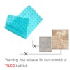 Mantto Extra Long Pebble Bath Tub Shower Mat 34.2 x