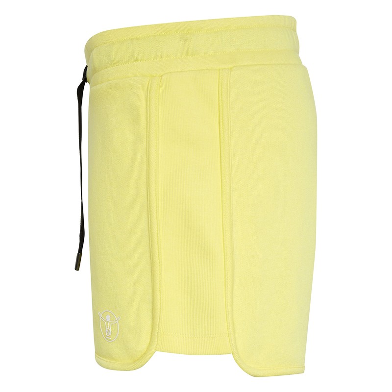 CHIEMSEE Sweat Shorts with Wide Waistband, 12-0742 Lemon Verbena