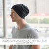 Gorro de algodón orgánico para hombre y mujer, reversible, ligero,