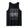 Fernley Vaqueros Logo Merry Christmas Ugly Sweater HS Tank Top