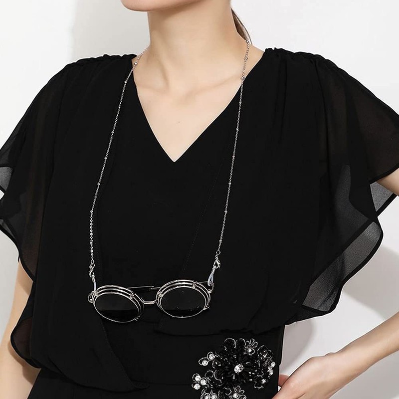 ONESING 4 Pcs Eyeglass Chains for Women Eyeglasses String Holder