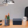 Zerodeko Rectangular tinplate box, mini portable tea storage container, metal