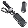 TECART Leather Key Case Fit For Mazda CX-3 CX-4 CX-5