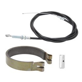 TKSE Bremsbandnadel, 4 -Zoll -Heckbremsbänder -Pins -Kit mit 1,55 M Gasklappenkabel für Go Kart Yard Cart Mini Bike ATV