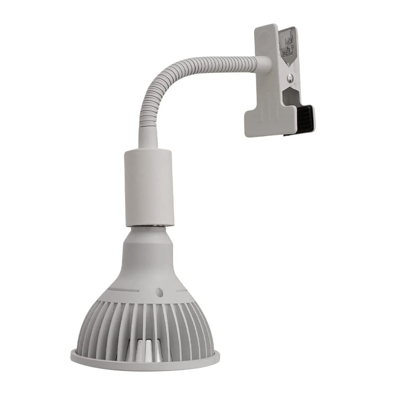 Clip Light Stainless Steel Base E26 LED Desk Stand Desk