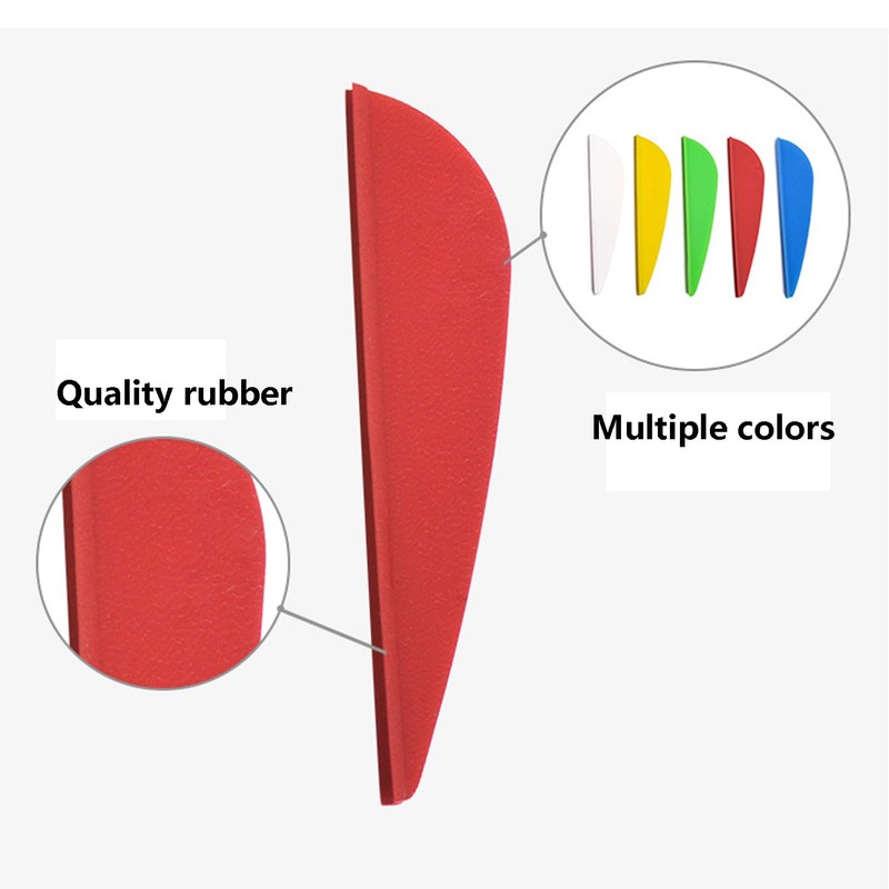 GNAUMORE Arrow Feather Archery, Archery Arrow Feathers, Archery Feathers, Arrow