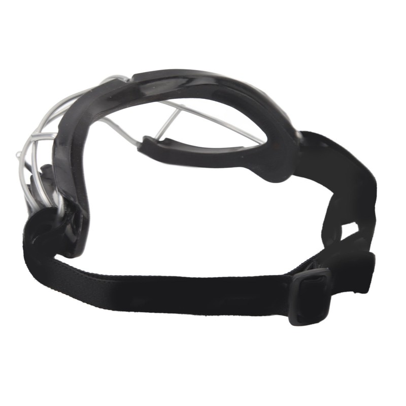 Lacrosse Goggles Silicone Ferroalloy Ergonomic Design Anti Slip Texture Hockey