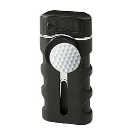 Vector KGM Caddie High Quality Wind-resistant Single Flame Torch Cigar Lighter - Black Matte