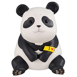 Rukup Jujutsu Kaisen Panda Figure, Approx. 4.3 inches (110 mm), PVC Pre-painted Complete Figure