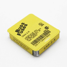 BUSSMANN BY EATON BK/GMA-2-R FUSE, CARTRIDGE, 2A, 5X20MM, FAST ACTING (5 pieces)