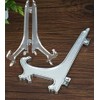 7" Set Plastic Easels Plate Display Stands Picture Frame Stand