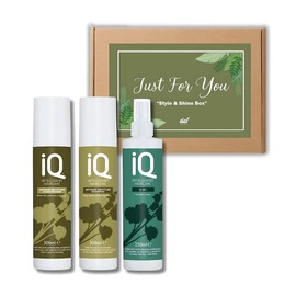 IQ Intelligent Haircare Set - 10-in-1 Multi-Benefit Treatment (250ml), Intense Moisture Shampoo (300ml), and Intense Moisture Conditioner (300ml) – The Solution for Deeply Nourished, Healthy Hair