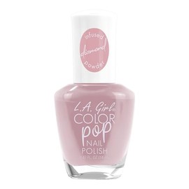 L.A. Girl Color Pop Nail Polish with Diamond Powder, Vintage Rose GNL889G