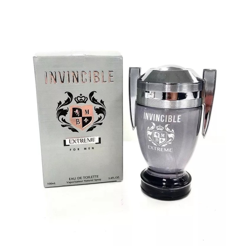 MCH Beauty Fragrances INVINCIBLE EXTREME men's designer cologne 3.4 oz