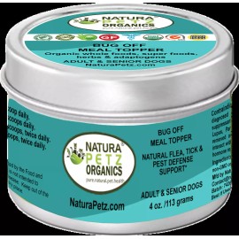 Organic Pet Systems Bug Off Natural Defense Meal Topper* Flea, Tick & Pest Defense