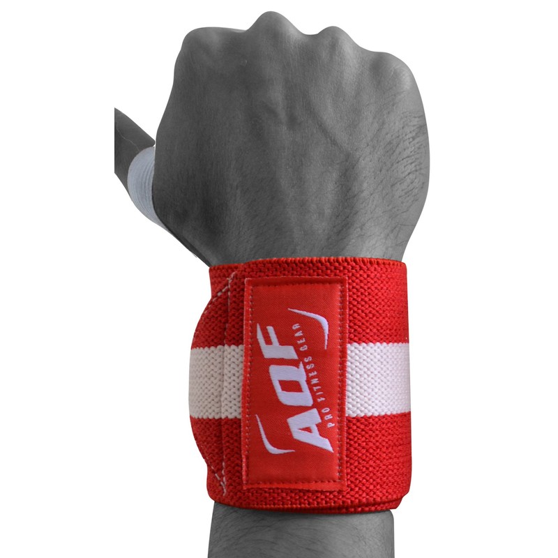 AQF Power Weight Lifting Wrist Wraps Supports Gym Training Fist