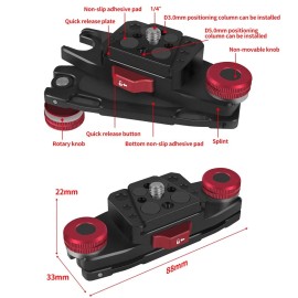 Unbranded SLR Camera Quick - Disassembly Shoulder Strap Clip for Belt/Strap/Sho