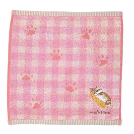 Marushin 0835003800 Mini Towel, Hand Towel, Handkerchief, Mofusand Ashia-Toei Nyan, 100% Cotton, Antibacterial, Odor Resistant, Present, Gift, Birthday