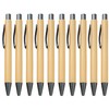 Gullor Natural Bamboo Retractable Ballpoint Pen, Sustainable Pens for Journaling