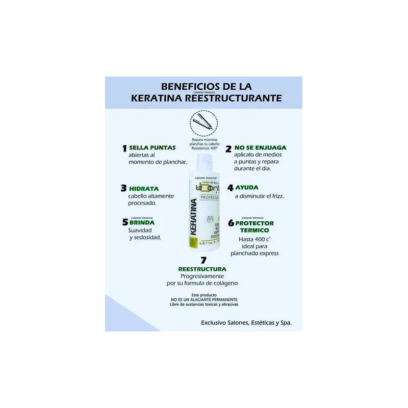 Kit Keratina-seda Labonte Profesional Proteccion Termica