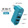 Divisor De Puerto Usb 3.0 Concentrador Usb 3.0 Divisor A