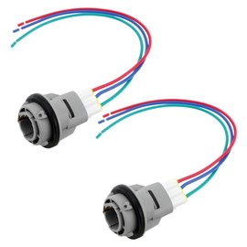 The Lord of the Tools 2PCS Front Turn Signal Light Socket Connector Harness X33302-SR3-A01 33302-ST7-A1 Compatible with Honda Compatible with Civic