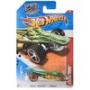 Hot Wheels Thrill Racers Jungle 3/6 Croc Rod 213/244 Green