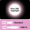 Bosch H4 Plus 200 Gigalight Bulb – 12 V, 60/55