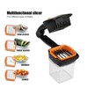 5 in 1 Multifunction Vegetable Cutter Fruit Salad Garlic Chopper