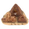 Aquarium Pyramid Decor Realistic Safe Resin Fish Tank Pyramid Hiding