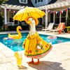 KOSMUSMO 3 Pcs Raincoat Porch Goose Outfits for 23 Inch