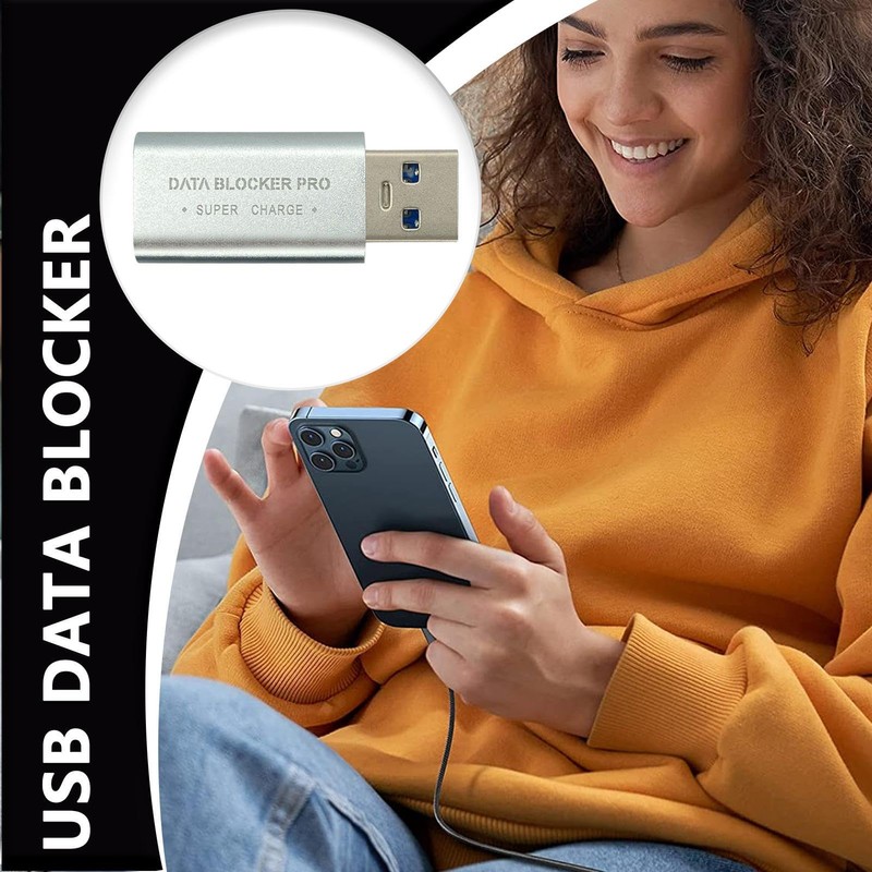 USB Data Blocker, Portable USB Data Blocker, Fast Charging Adapter