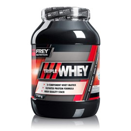 Rey Nutrition Triple Whey Neutral Tub, Pack of 1 (1 x 750 g)