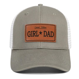 Vitiryha Girl and Dad Hat Gifts for Father Men from Daughter Wife,Fathers Day,Birthday,Christmas, 02.grey-white, One Size